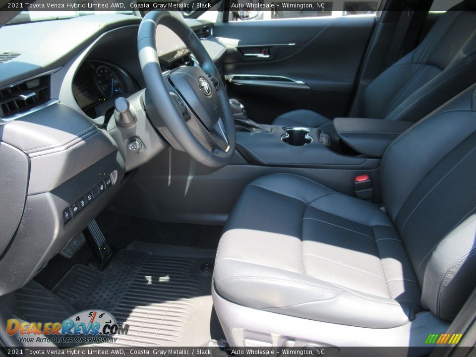 2021 Toyota Venza Hybrid Limited AWD Coastal Gray Metallic / Black Photo #11