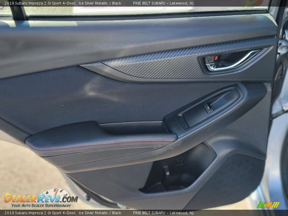 2019 Subaru Impreza 2.0i Sport 4-Door Ice Silver Metallic / Black Photo #32