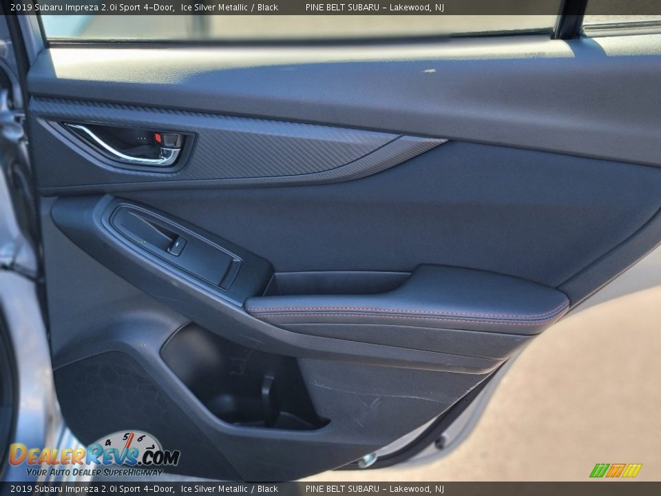 2019 Subaru Impreza 2.0i Sport 4-Door Ice Silver Metallic / Black Photo #33