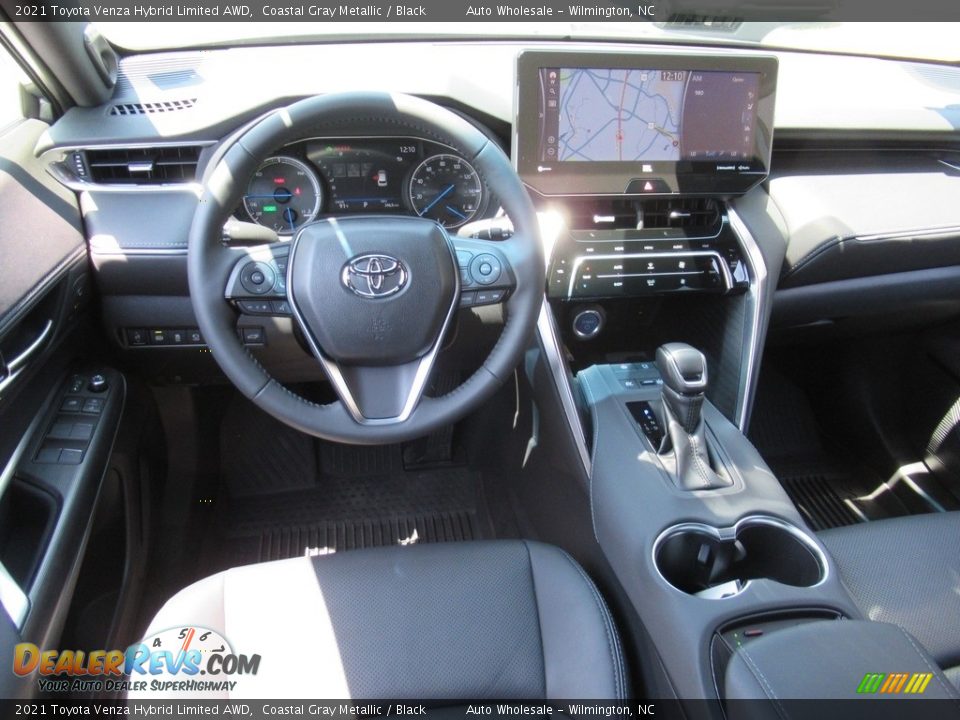2021 Toyota Venza Hybrid Limited AWD Coastal Gray Metallic / Black Photo #15