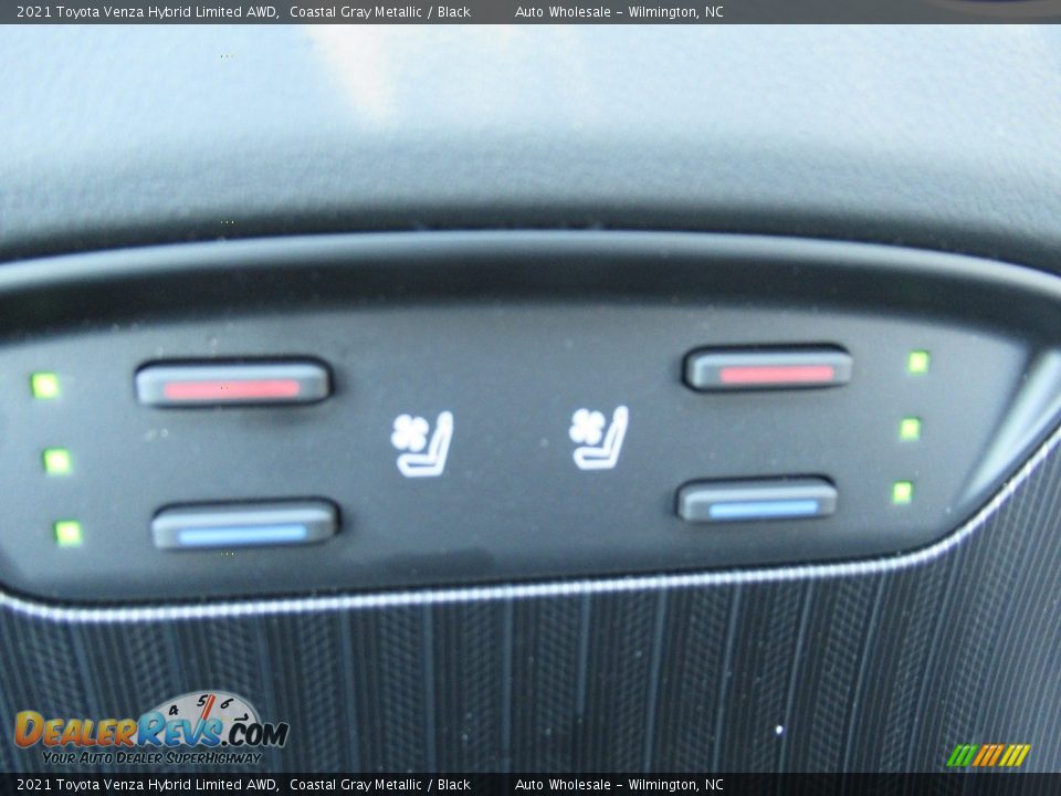 2021 Toyota Venza Hybrid Limited AWD Coastal Gray Metallic / Black Photo #20