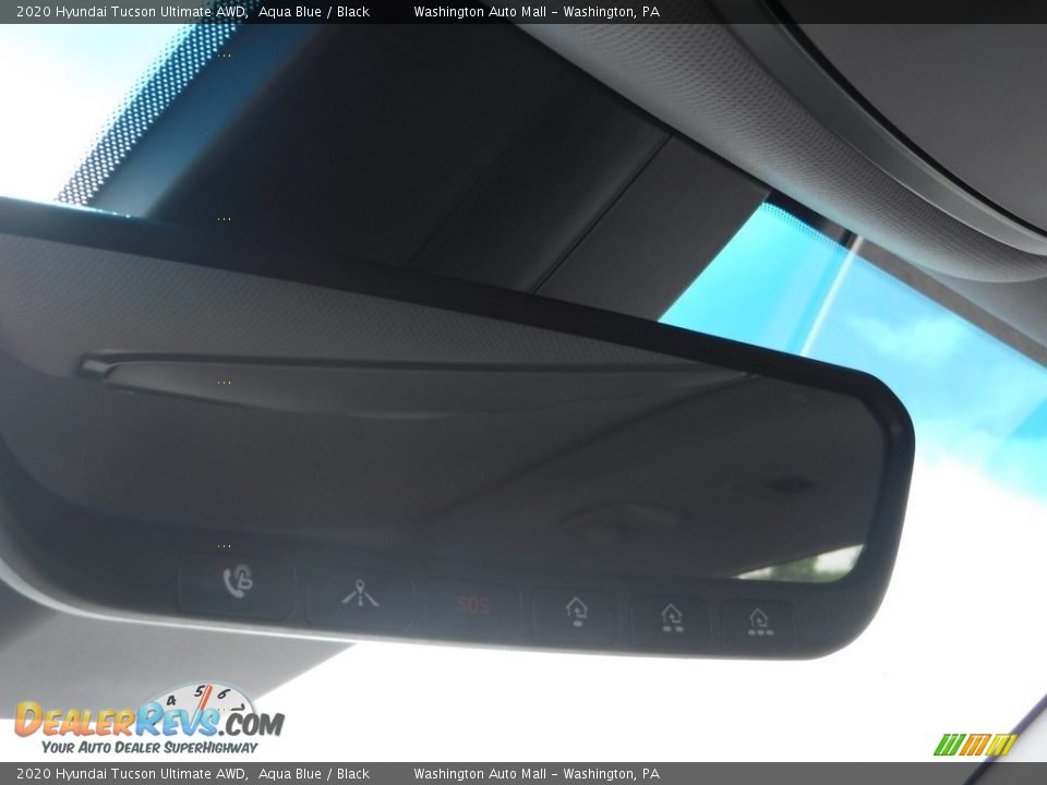 2020 Hyundai Tucson Ultimate AWD Aqua Blue / Black Photo #22