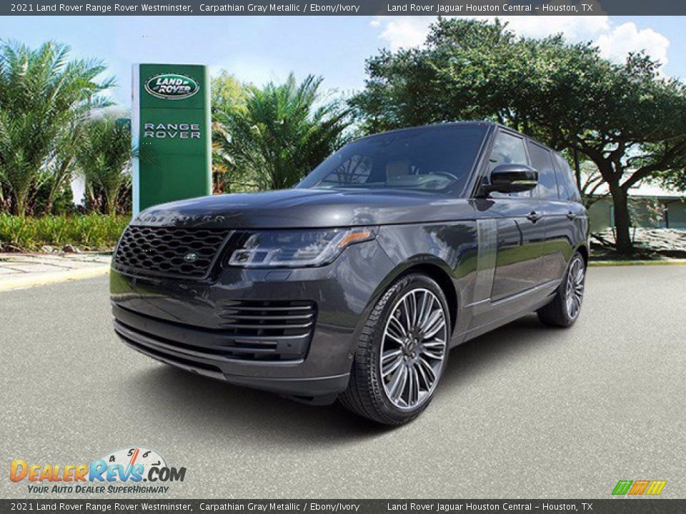 2021 Land Rover Range Rover Westminster Carpathian Gray Metallic / Ebony/Ivory Photo #1