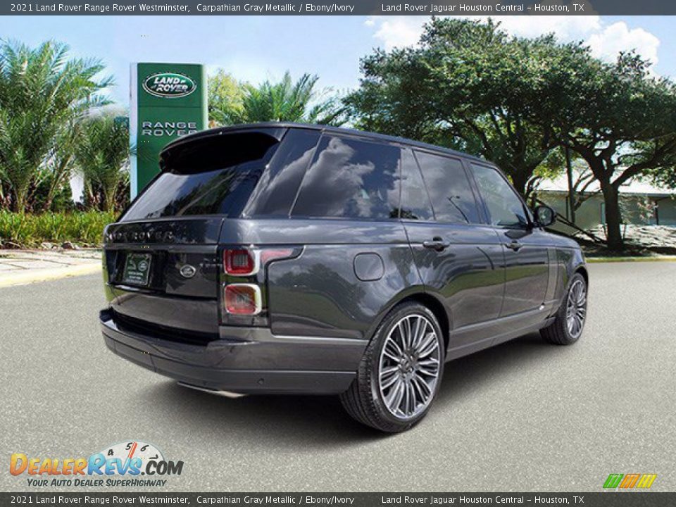 2021 Land Rover Range Rover Westminster Carpathian Gray Metallic / Ebony/Ivory Photo #2