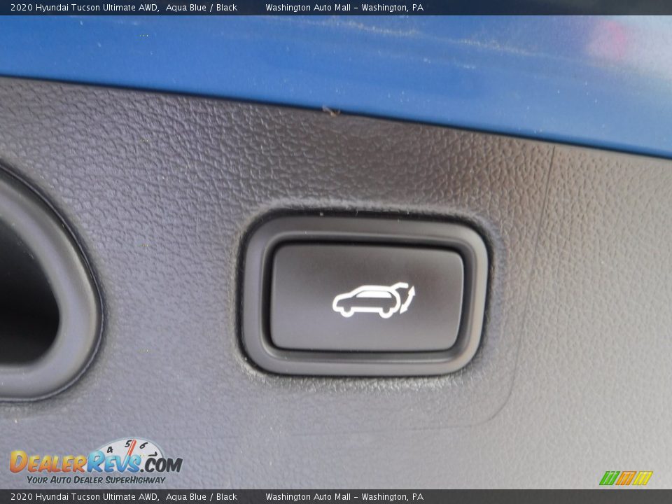 2020 Hyundai Tucson Ultimate AWD Aqua Blue / Black Photo #28