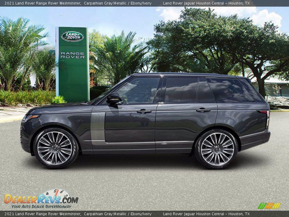 2021 Land Rover Range Rover Westminster Carpathian Gray Metallic / Ebony/Ivory Photo #6