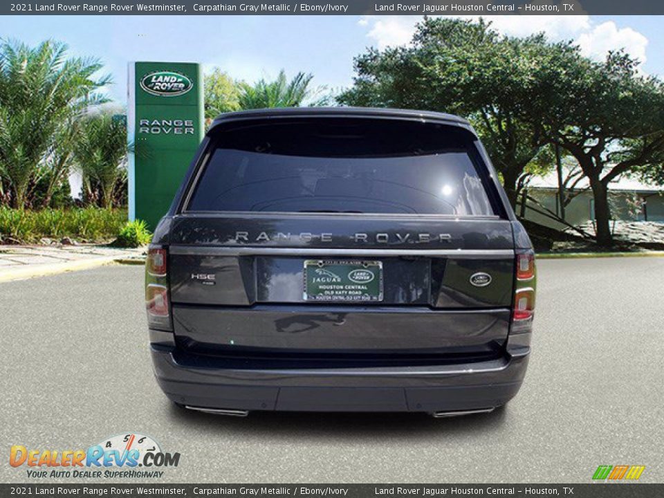 2021 Land Rover Range Rover Westminster Carpathian Gray Metallic / Ebony/Ivory Photo #7