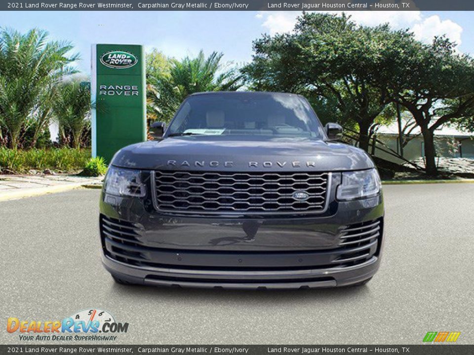 2021 Land Rover Range Rover Westminster Carpathian Gray Metallic / Ebony/Ivory Photo #8