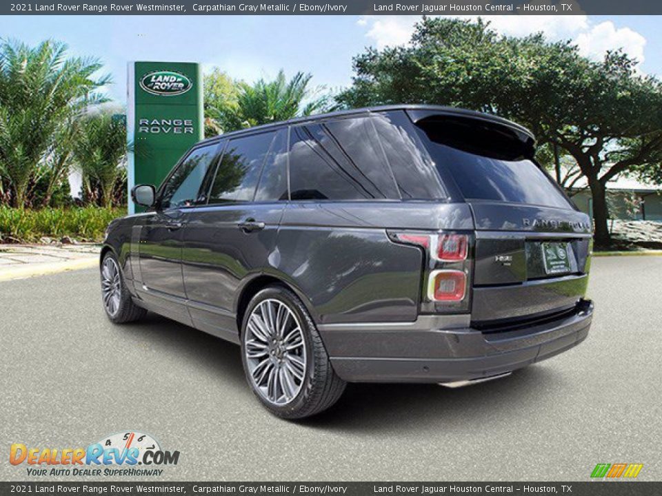 2021 Land Rover Range Rover Westminster Carpathian Gray Metallic / Ebony/Ivory Photo #10