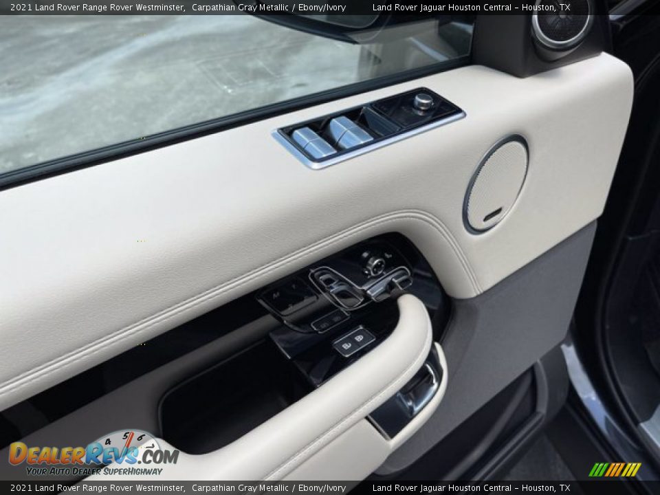 2021 Land Rover Range Rover Westminster Carpathian Gray Metallic / Ebony/Ivory Photo #14