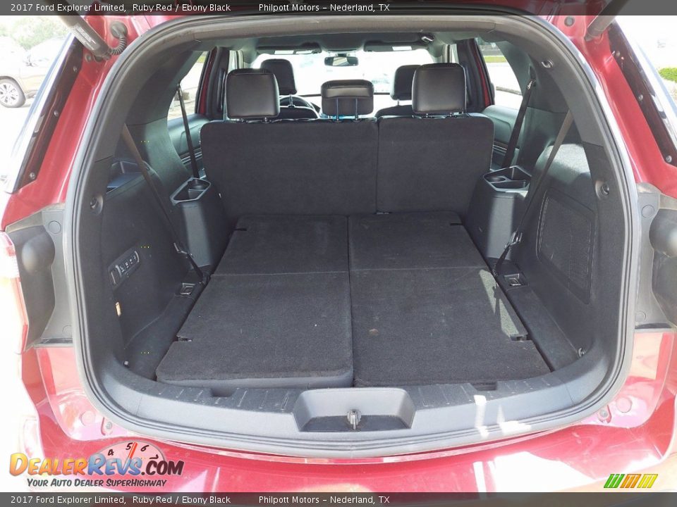 2017 Ford Explorer Limited Ruby Red / Ebony Black Photo #24