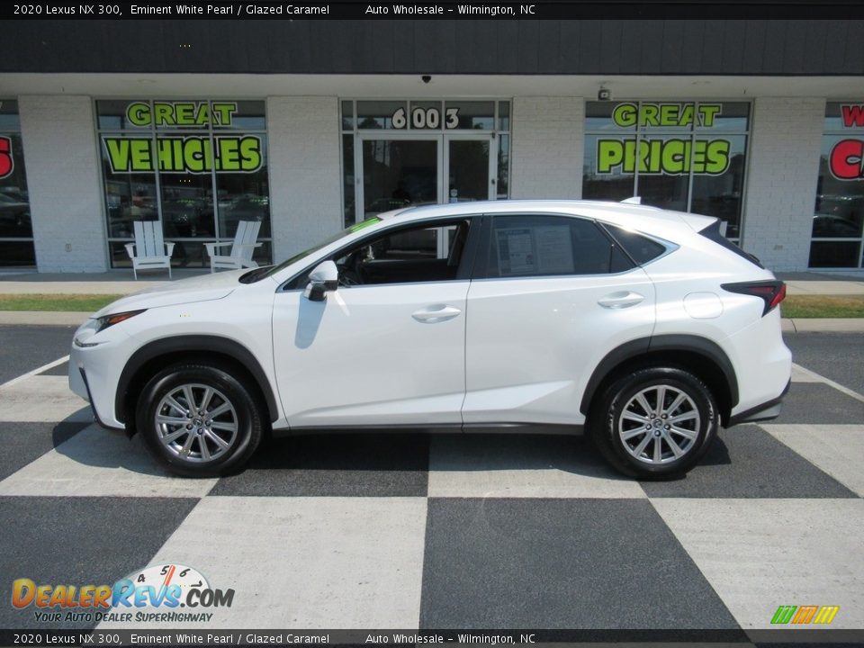 2020 Lexus NX 300 Eminent White Pearl / Glazed Caramel Photo #1