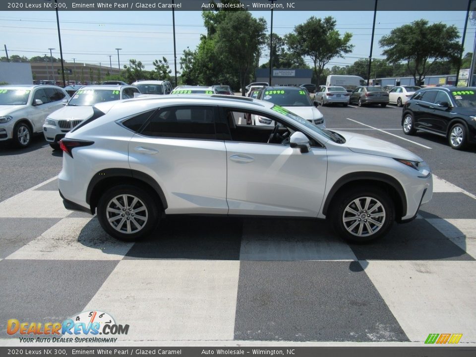 2020 Lexus NX 300 Eminent White Pearl / Glazed Caramel Photo #3