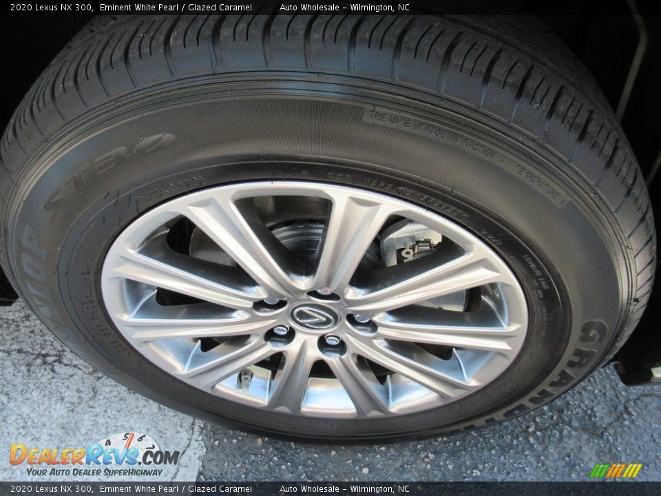 2020 Lexus NX 300 Eminent White Pearl / Glazed Caramel Photo #7