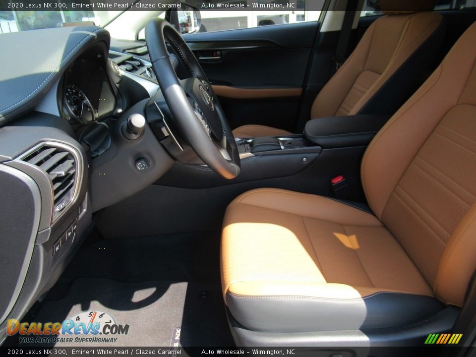 2020 Lexus NX 300 Eminent White Pearl / Glazed Caramel Photo #10