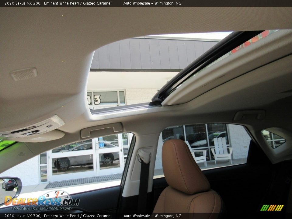 2020 Lexus NX 300 Eminent White Pearl / Glazed Caramel Photo #11