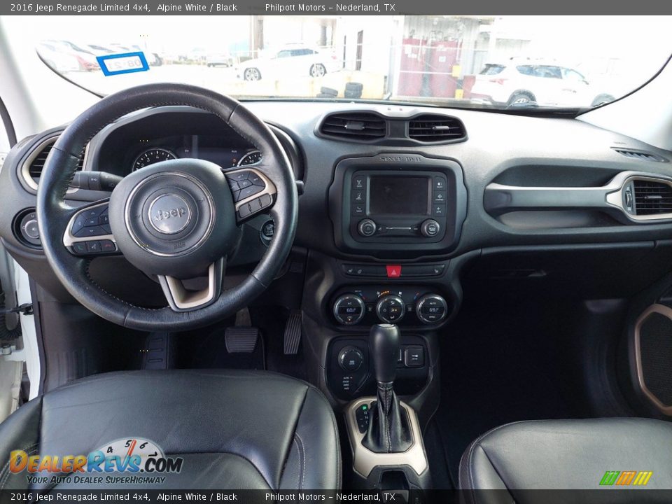 2016 Jeep Renegade Limited 4x4 Alpine White / Black Photo #5