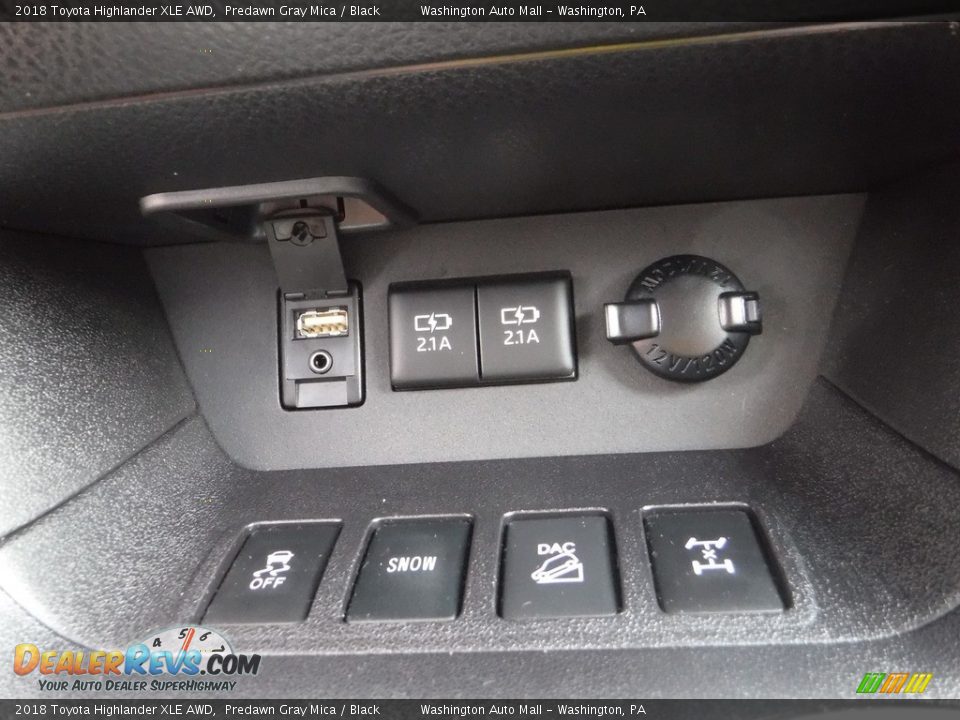 2018 Toyota Highlander XLE AWD Predawn Gray Mica / Black Photo #5