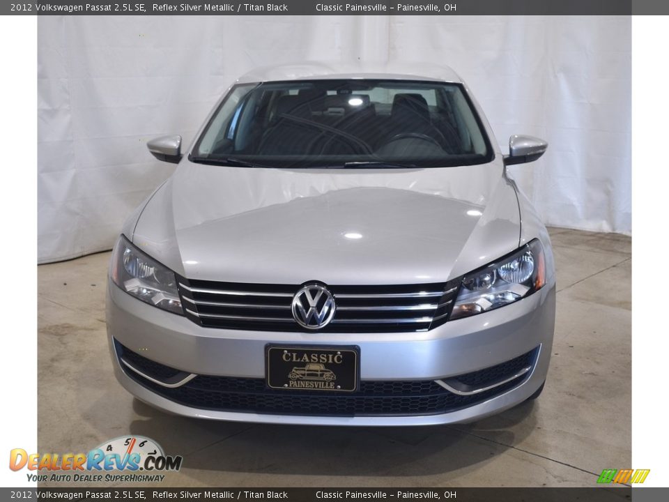 2012 Volkswagen Passat 2.5L SE Reflex Silver Metallic / Titan Black Photo #4