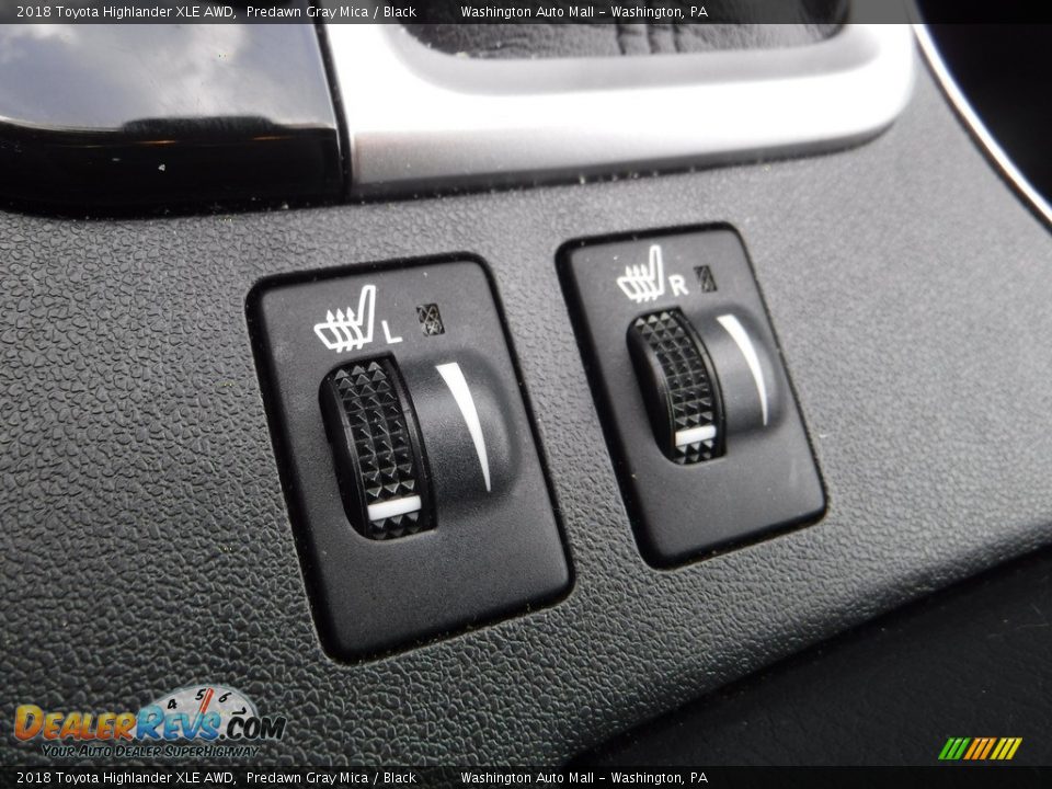 2018 Toyota Highlander XLE AWD Predawn Gray Mica / Black Photo #11