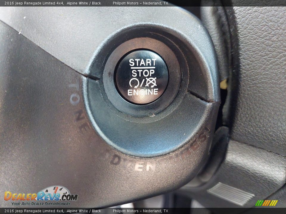 2016 Jeep Renegade Limited 4x4 Alpine White / Black Photo #23