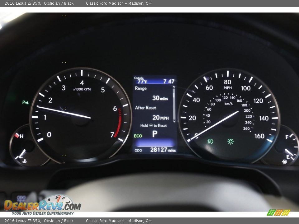 2016 Lexus ES 350 Gauges Photo #8