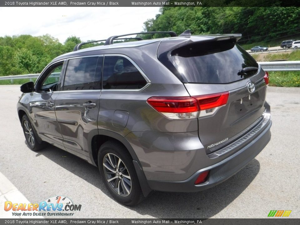 2018 Toyota Highlander XLE AWD Predawn Gray Mica / Black Photo #17