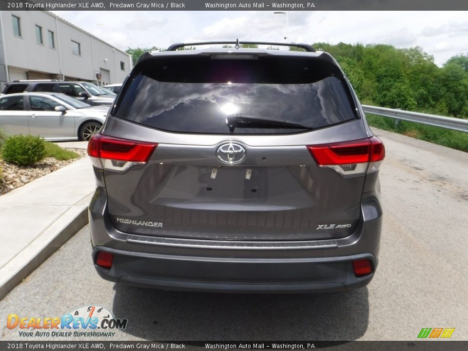 2018 Toyota Highlander XLE AWD Predawn Gray Mica / Black Photo #18