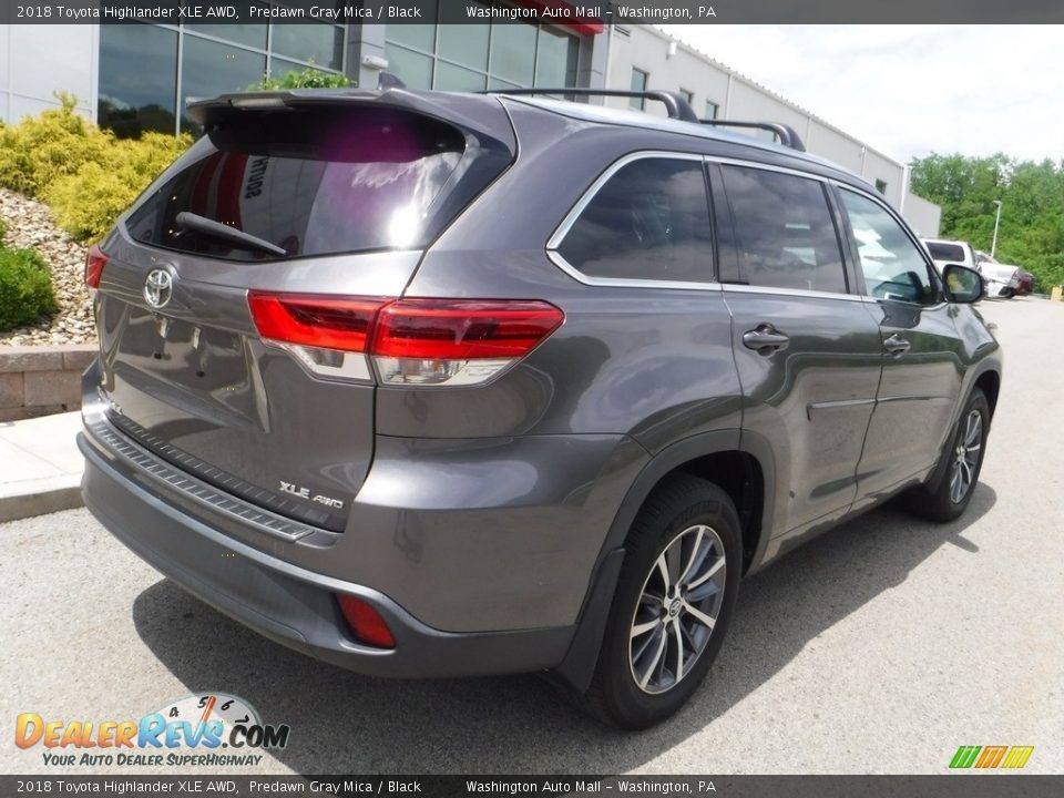 2018 Toyota Highlander XLE AWD Predawn Gray Mica / Black Photo #19