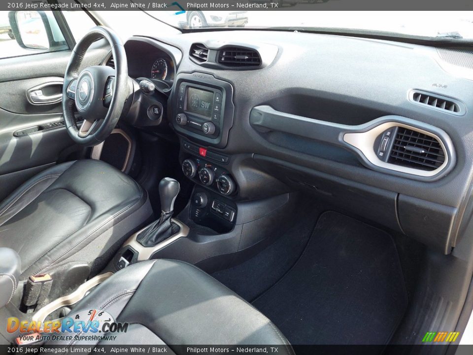 2016 Jeep Renegade Limited 4x4 Alpine White / Black Photo #31