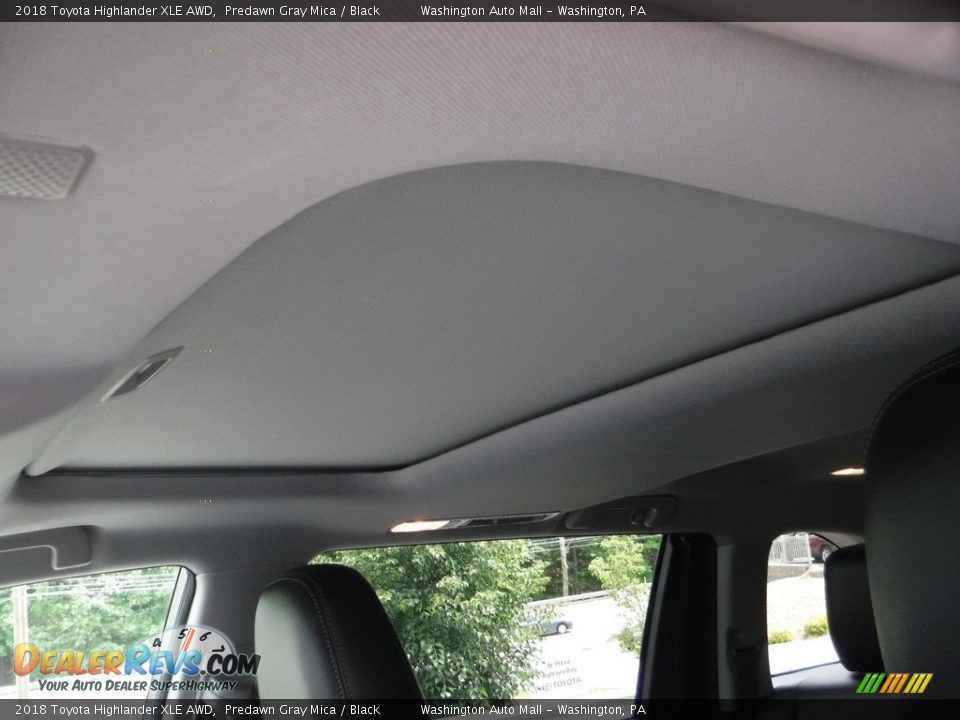 2018 Toyota Highlander XLE AWD Predawn Gray Mica / Black Photo #21