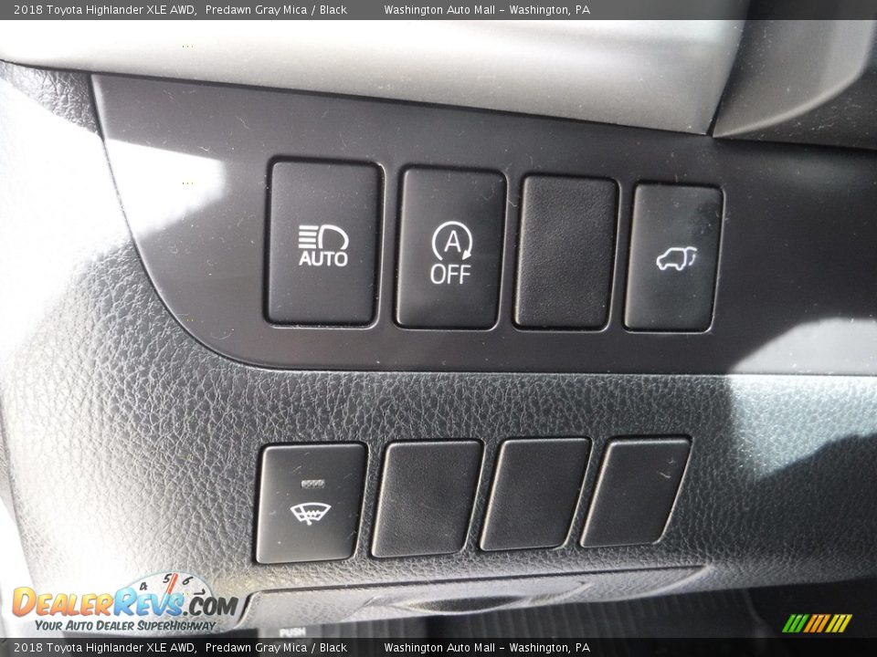2018 Toyota Highlander XLE AWD Predawn Gray Mica / Black Photo #24
