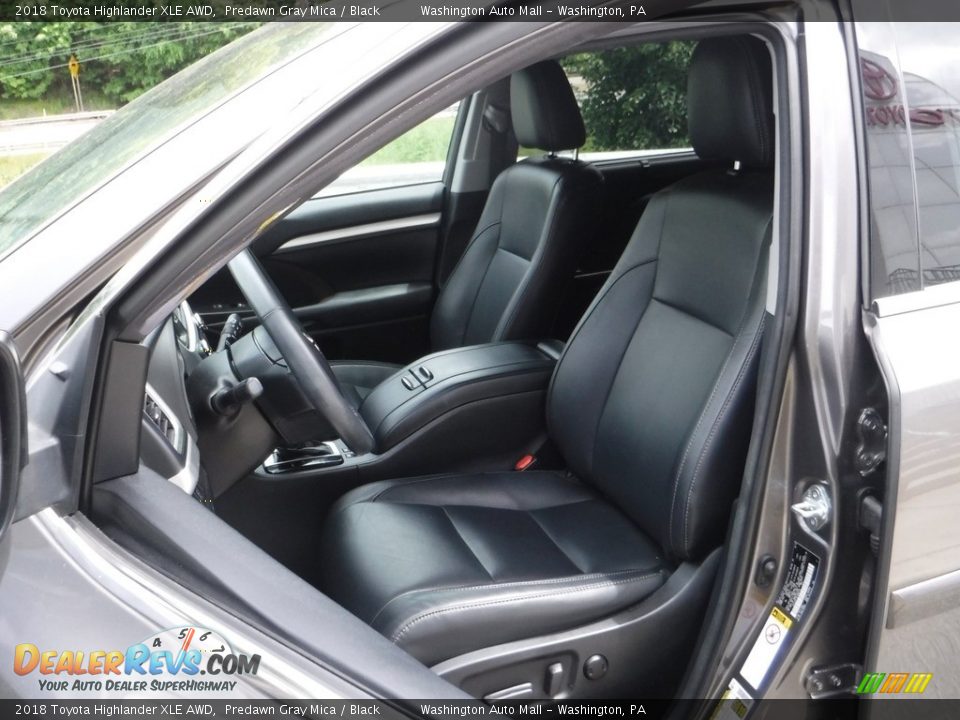 2018 Toyota Highlander XLE AWD Predawn Gray Mica / Black Photo #26