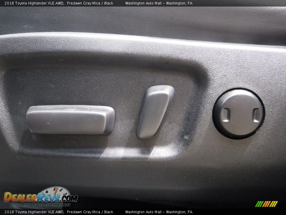 2018 Toyota Highlander XLE AWD Predawn Gray Mica / Black Photo #27