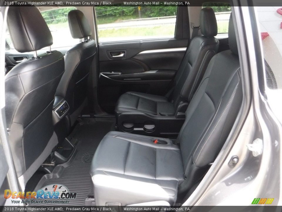 2018 Toyota Highlander XLE AWD Predawn Gray Mica / Black Photo #29