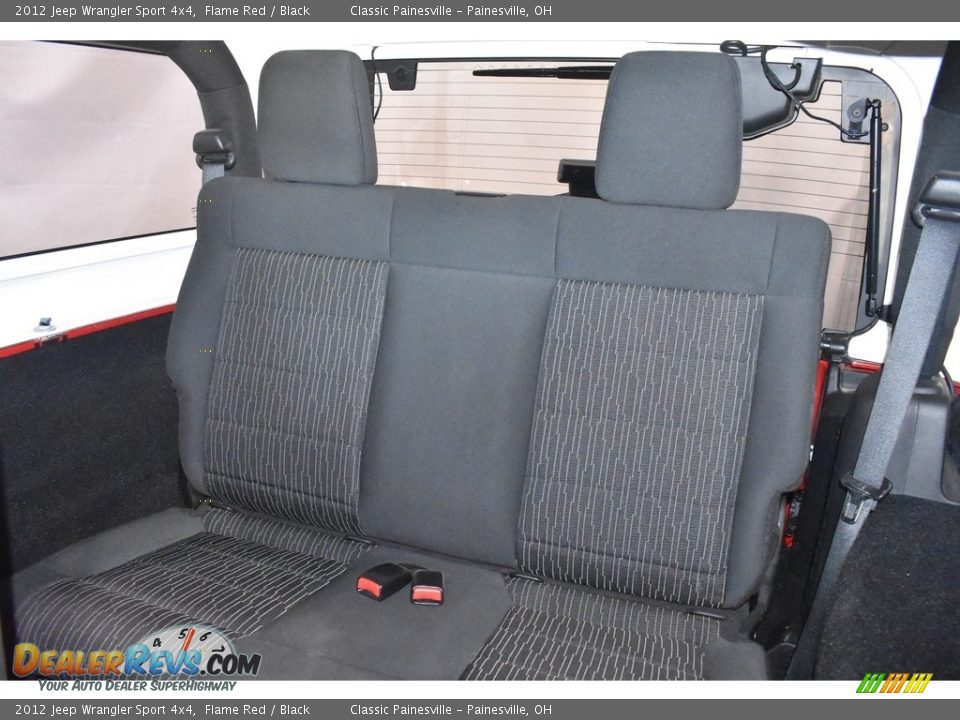 2012 Jeep Wrangler Sport 4x4 Flame Red / Black Photo #8