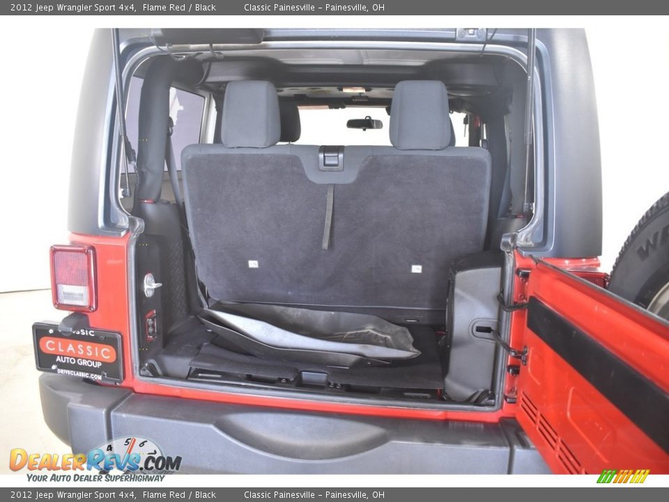 2012 Jeep Wrangler Sport 4x4 Flame Red / Black Photo #9