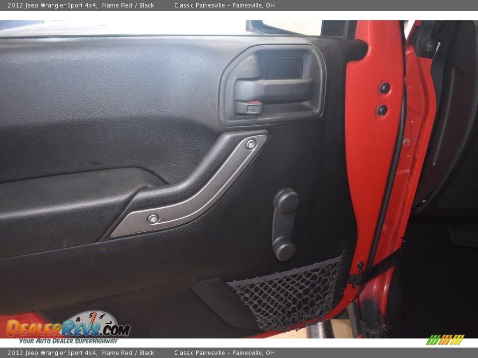 2012 Jeep Wrangler Sport 4x4 Flame Red / Black Photo #10