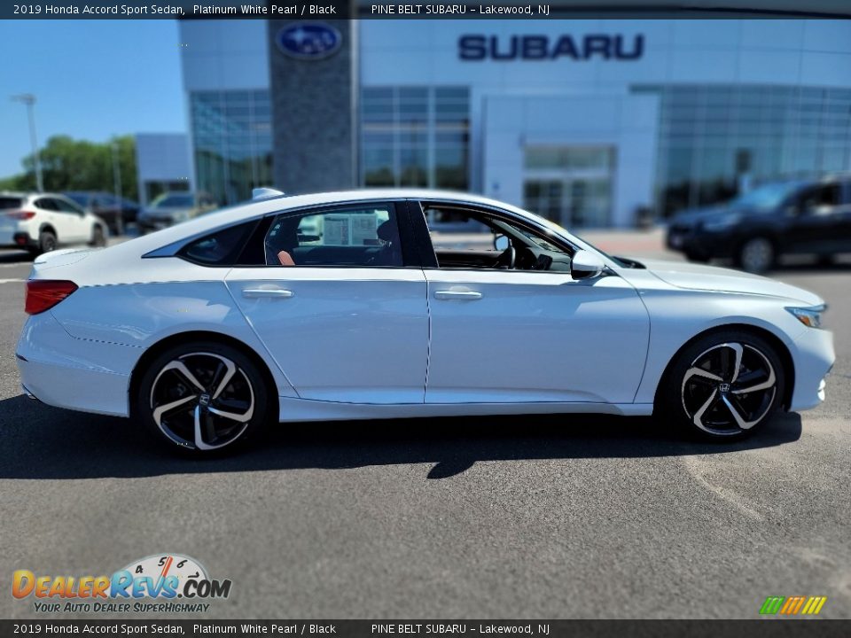 2019 Honda Accord Sport Sedan Platinum White Pearl / Black Photo #22