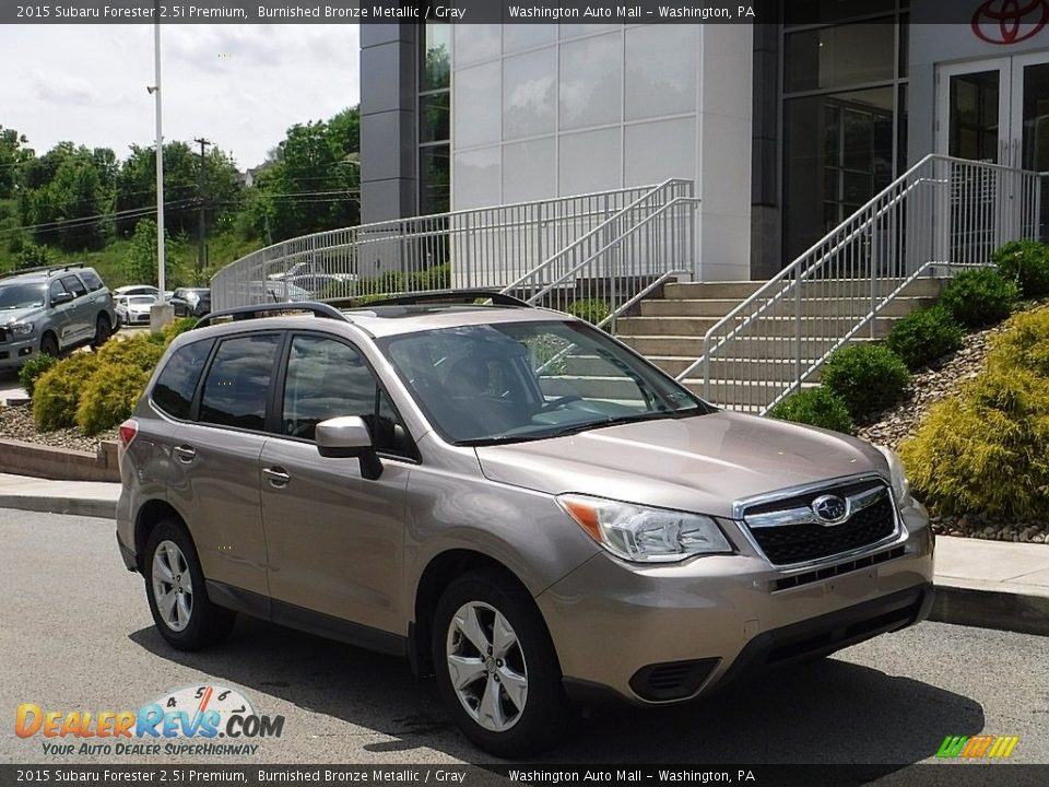 2015 Subaru Forester 2.5i Premium Burnished Bronze Metallic / Gray Photo #1