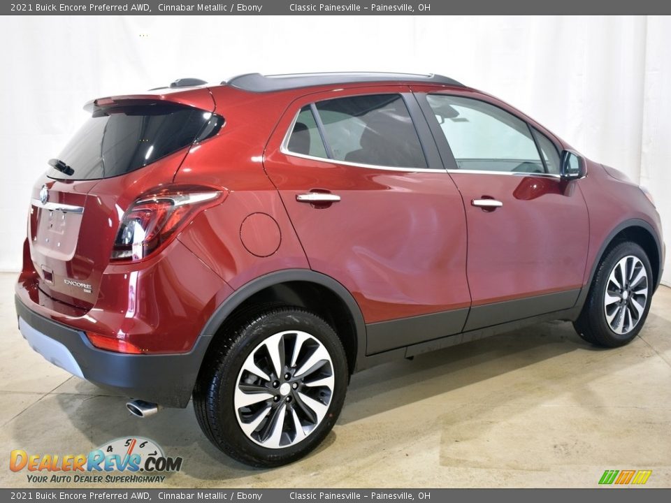 2021 Buick Encore Preferred AWD Cinnabar Metallic / Ebony Photo #2