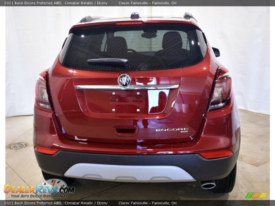 2021 Buick Encore Preferred AWD Cinnabar Metallic / Ebony Photo #3