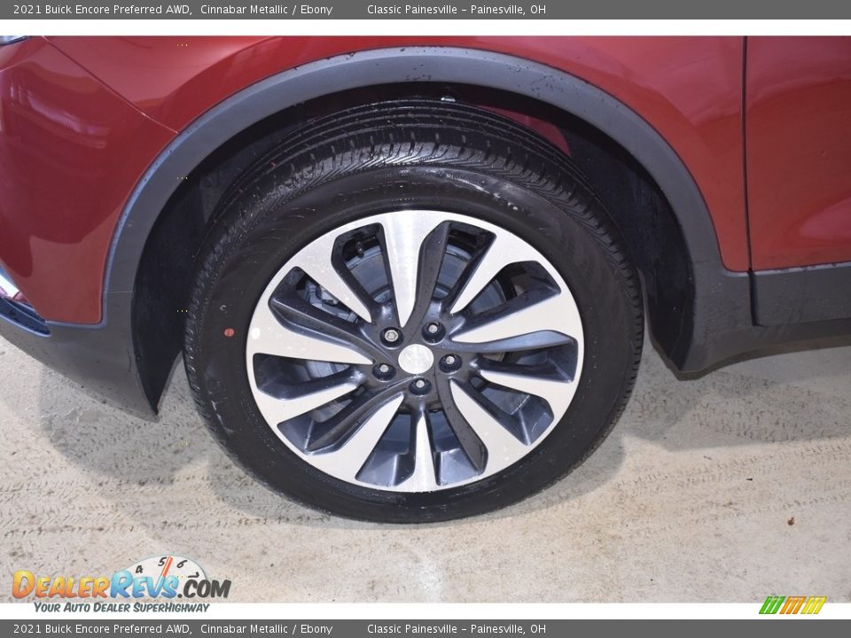 2021 Buick Encore Preferred AWD Cinnabar Metallic / Ebony Photo #5