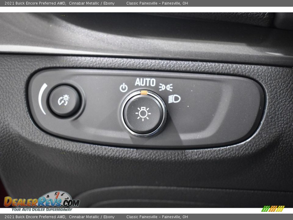 2021 Buick Encore Preferred AWD Cinnabar Metallic / Ebony Photo #9