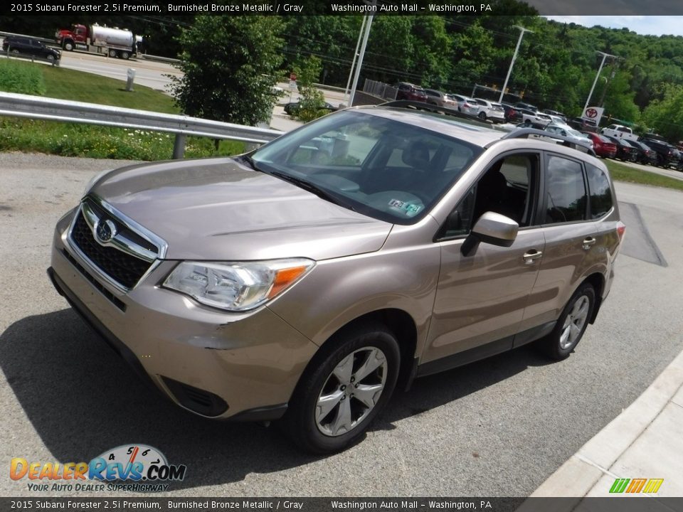 2015 Subaru Forester 2.5i Premium Burnished Bronze Metallic / Gray Photo #10