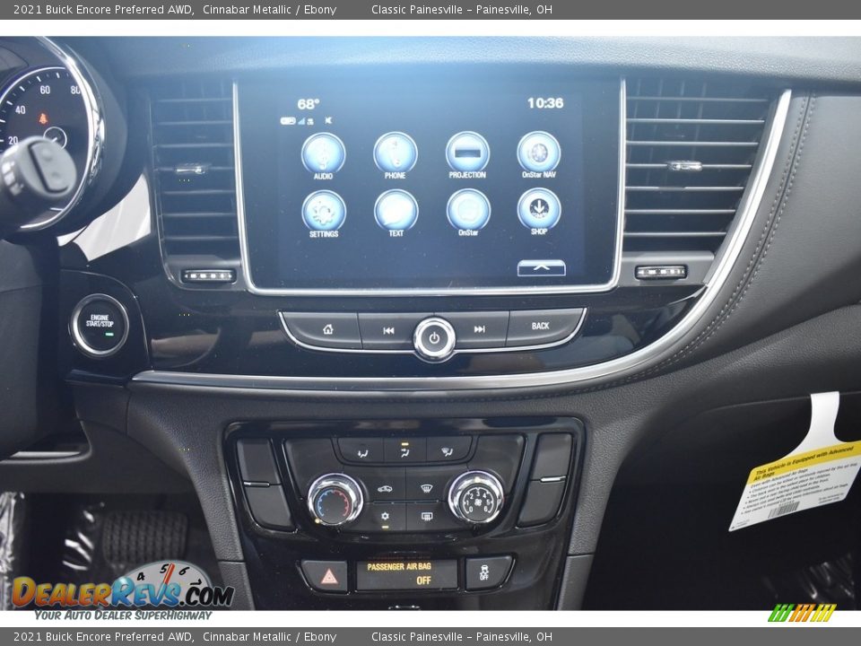 2021 Buick Encore Preferred AWD Cinnabar Metallic / Ebony Photo #11