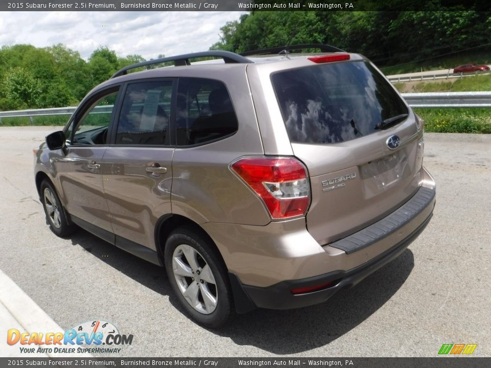 2015 Subaru Forester 2.5i Premium Burnished Bronze Metallic / Gray Photo #12