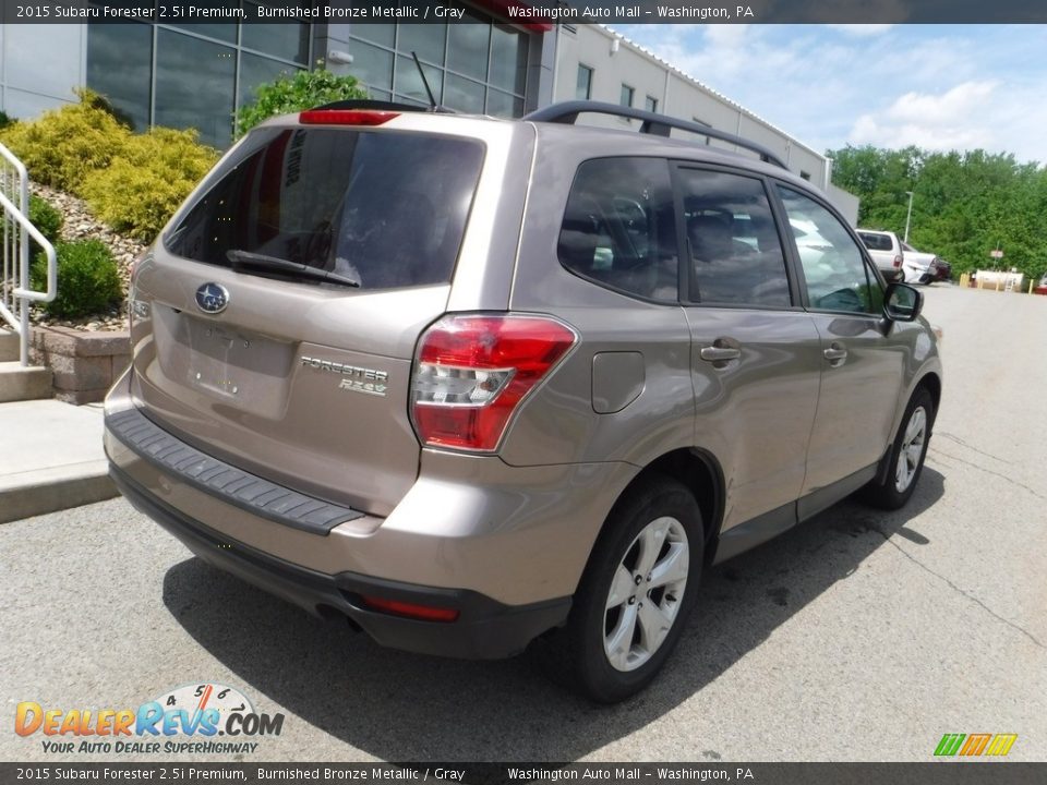 2015 Subaru Forester 2.5i Premium Burnished Bronze Metallic / Gray Photo #14