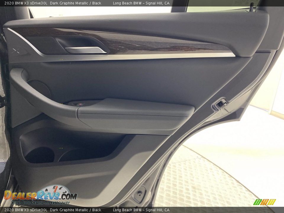 2020 BMW X3 sDrive30i Dark Graphite Metallic / Black Photo #35