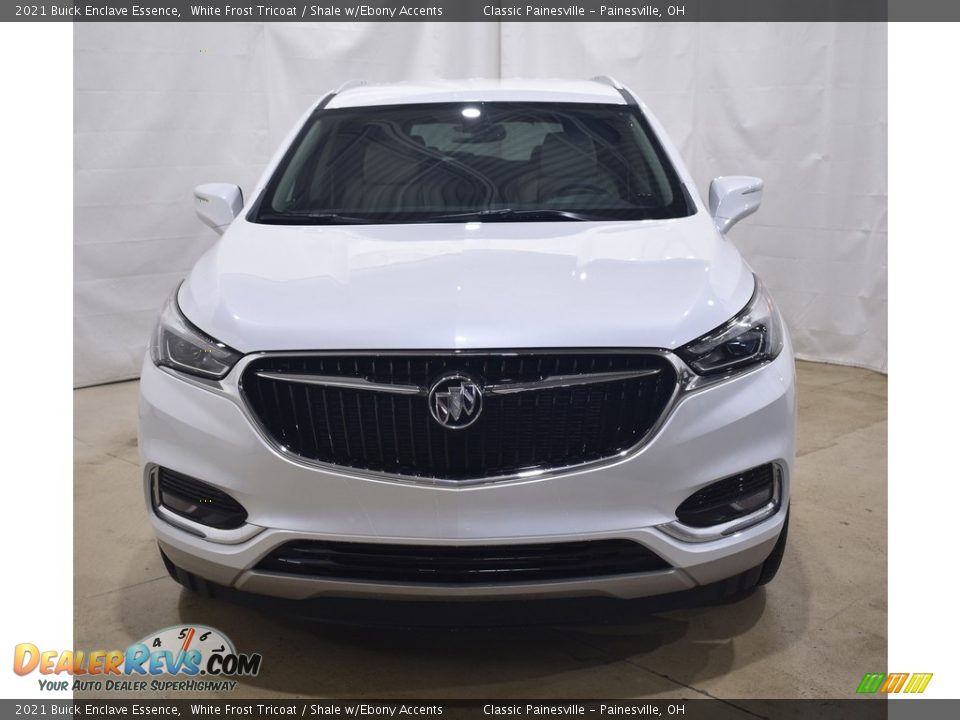 2021 Buick Enclave Essence White Frost Tricoat / Shale w/Ebony Accents Photo #4